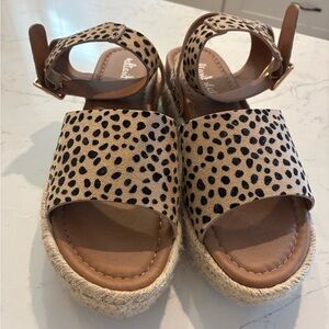 Altar'd State Leopard Espadrille Sandals